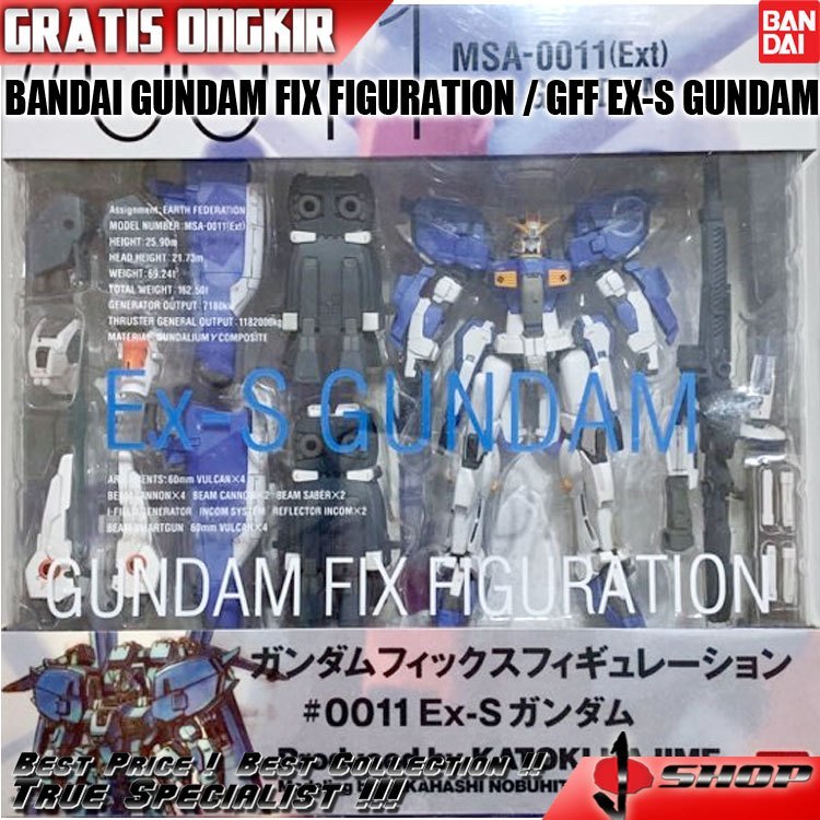 BANDAI GUNDAM FIX FIGURATION / GFF - EX-S GUNDAM