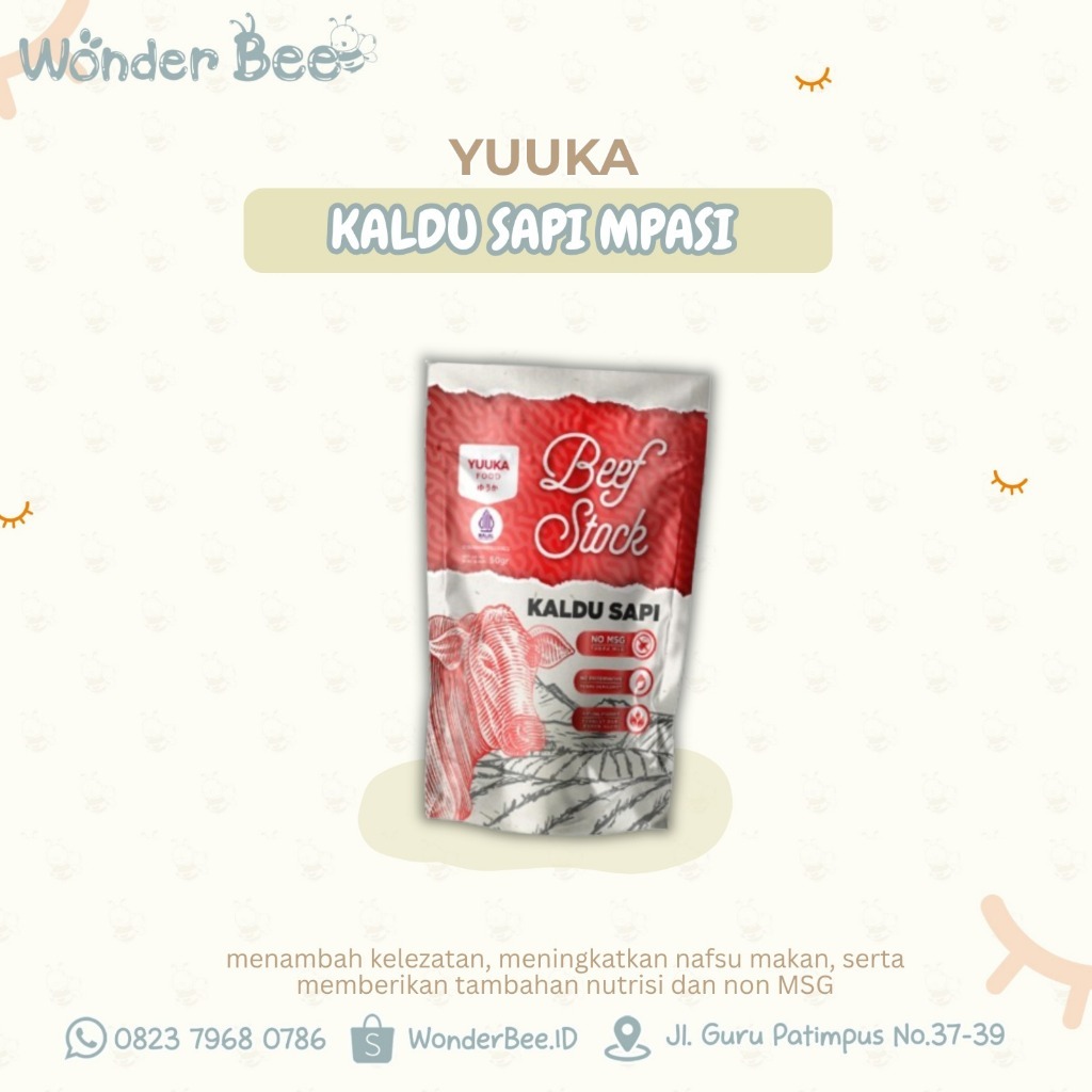 Yuuka Food Kaldu Mpasi - Kaldu Sapi