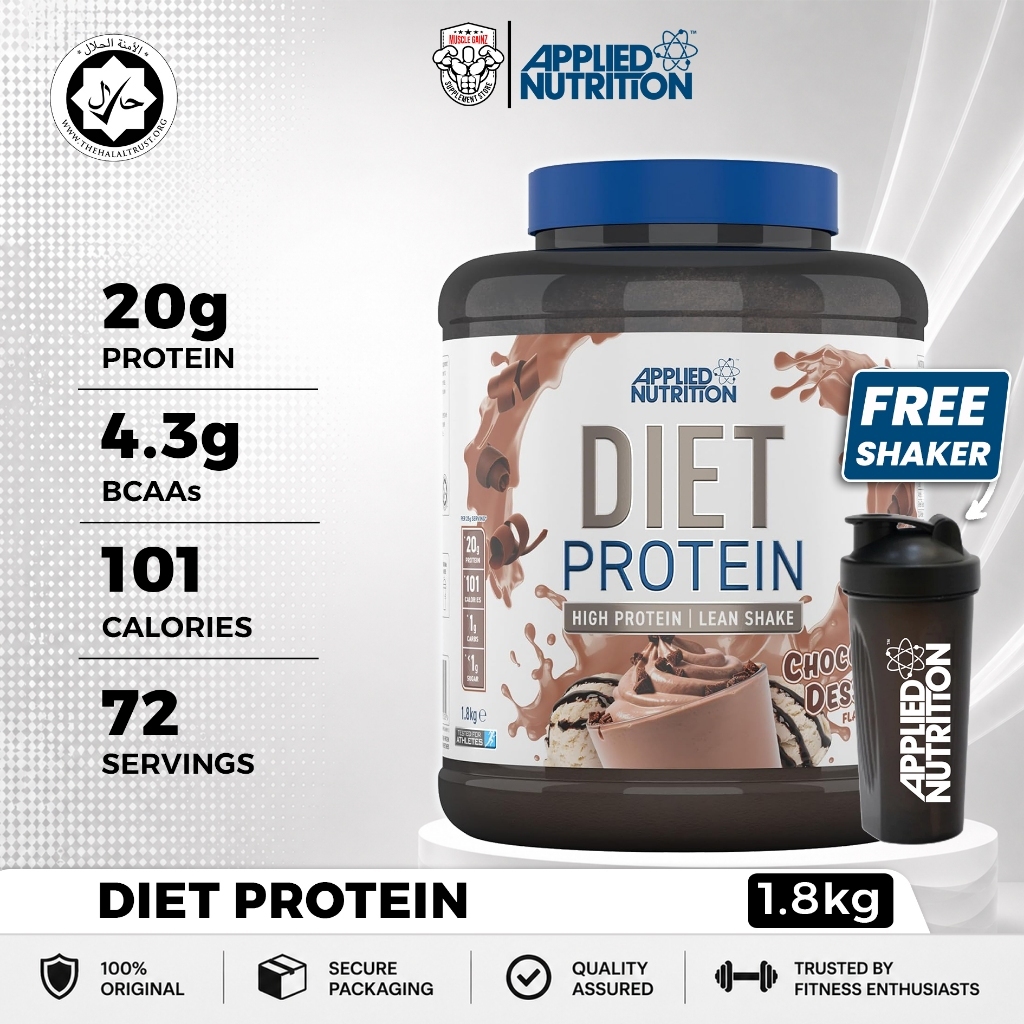 Applied Nutrition Diet Whey Protein 1,8 Kg Whey Protein