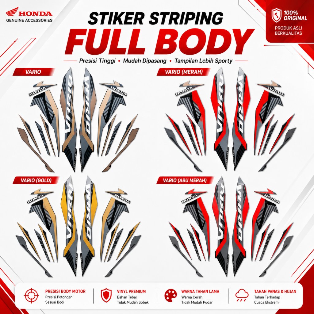 Striping Motor Honda Vario 125 2022