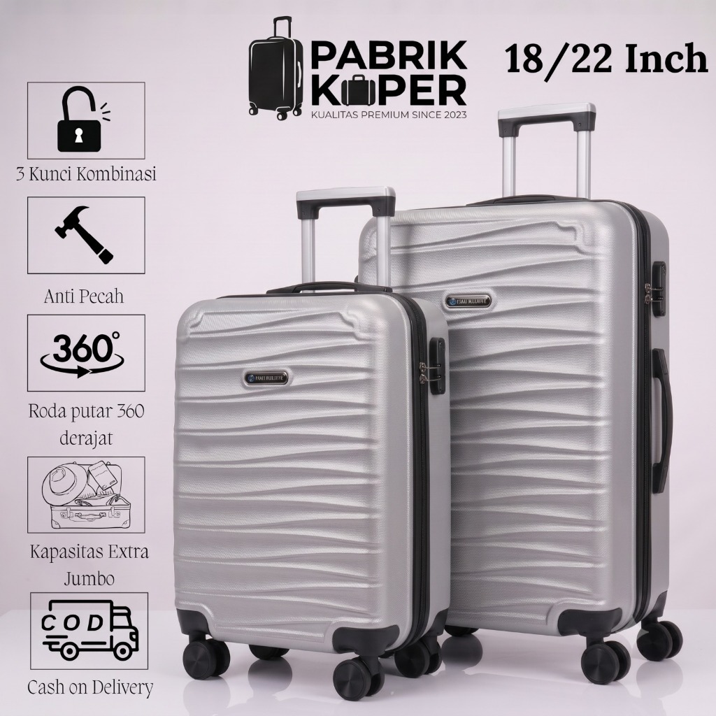 SALE KOPER 22-18INCH MALDIVES 602,BISA COD,KOPER SIZE CABIN
