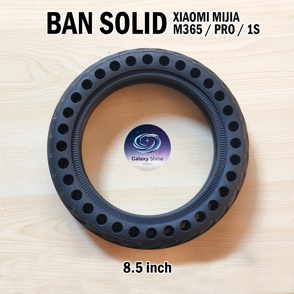 BAN SOLID COCOK UNTUK XIAOMI MIJIA M365 / PRO / 1S 8.5 INCH 8.5X2 BAN MATI SCOOTER LISTRIK SOLID TIT