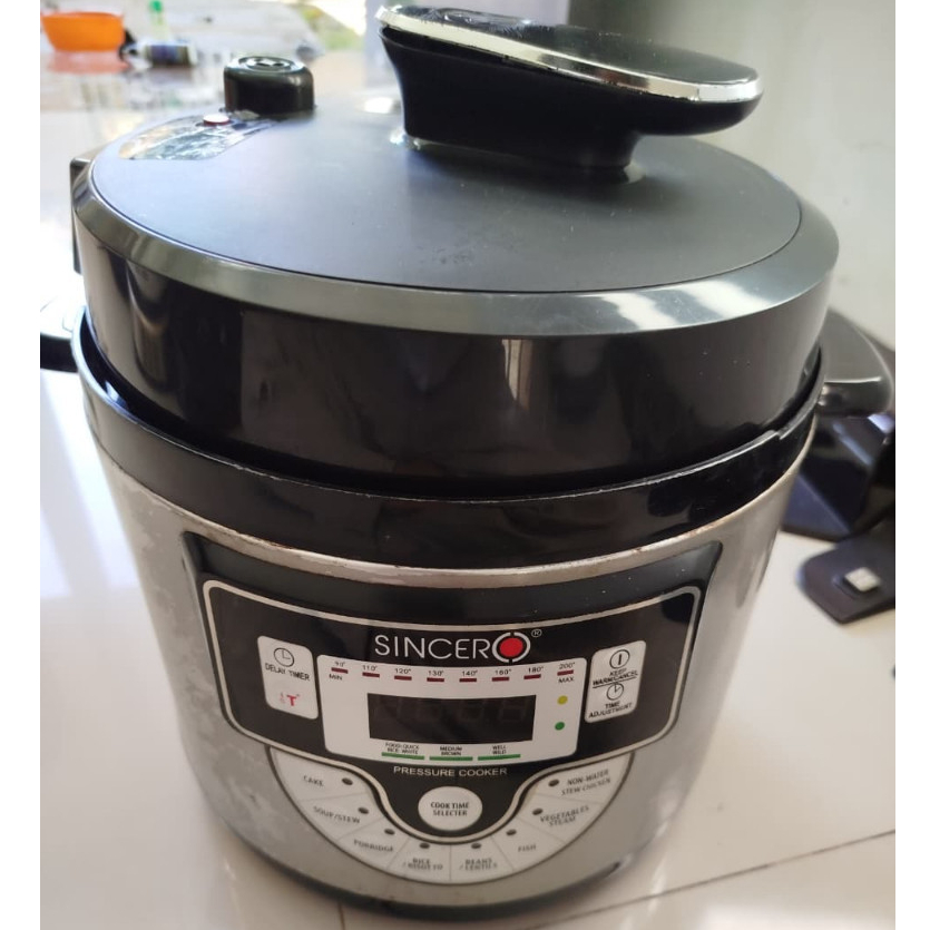 Sincero SPC 9001 electric pressure cooker  / Rice Cooker penanak nasi / RESSURE COOKER second 1000wa