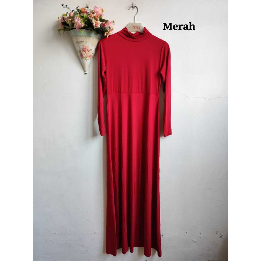 ZOYA INNER ARDICIA MERAH INNER GAMIS DRESS