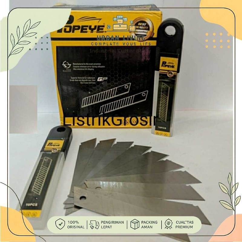 Popeye Isi Cutter Refil besar L-150 10pcs
