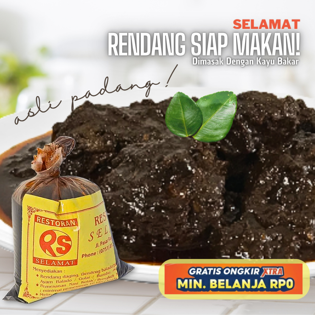 Rendang Sapi Padang Selamat