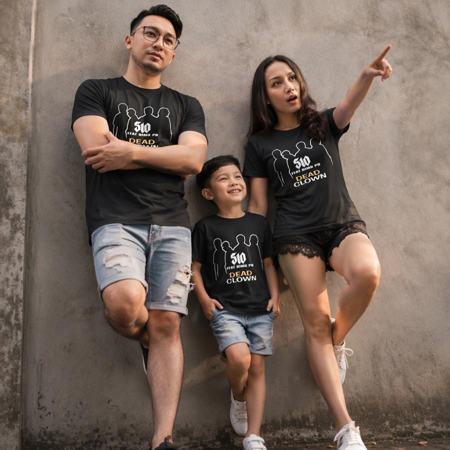 Kaos Band 510 Featuring Bimo PD - Dead Clown Tshirt 100% Cotton | Sablon DTF | Katun Kombed 30s | Ka
