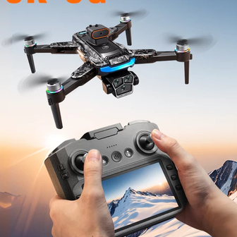 Drone Kamera Jarak Jauh 6K 2B Profesional Sejauh 5KM Baterai Tahan Lama