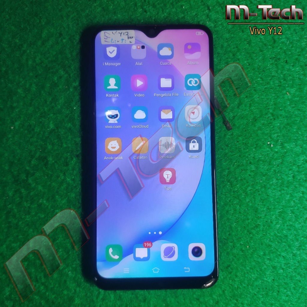 [147] LCD Plus Frame Vivo Y12 / Y15 Minus Copotan