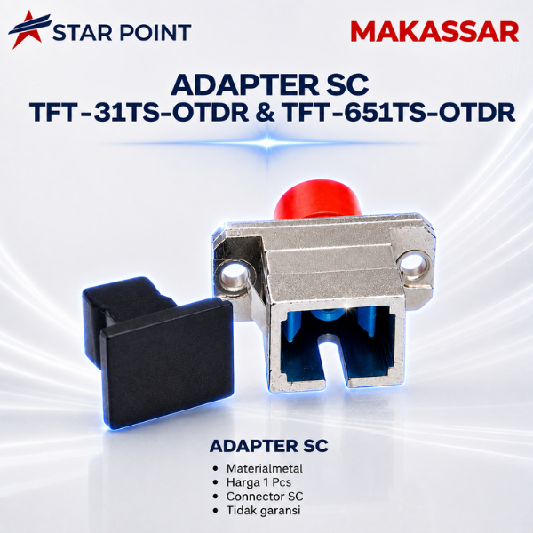 Fiber Optic SC Adapter for Tarmoc  TFT-31TS-OTDR & TFT-651TS-OTDR  | SC Converter tool FO