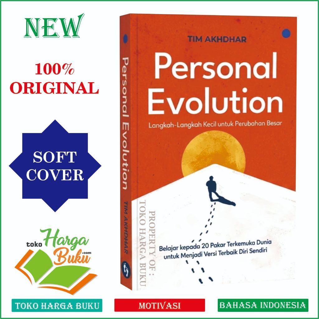 Foto Buku Personal Evolution Langkah Kecil untuk Perubahan Besar ORIGINAL Belajar Kepada 20 Pakar Terkemuka Dunia - QAF