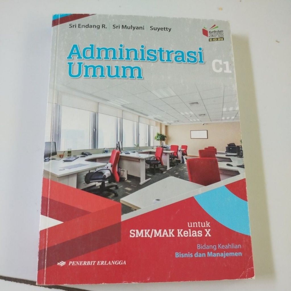 Buku Administrasi Umum SMK/MAK Kelas X Erlangga