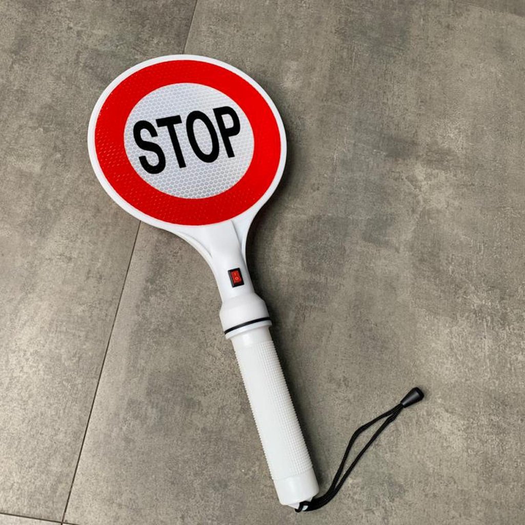 LAMPU LALIN STOP / LALIN STOP SECURITY WHITE BATERAI