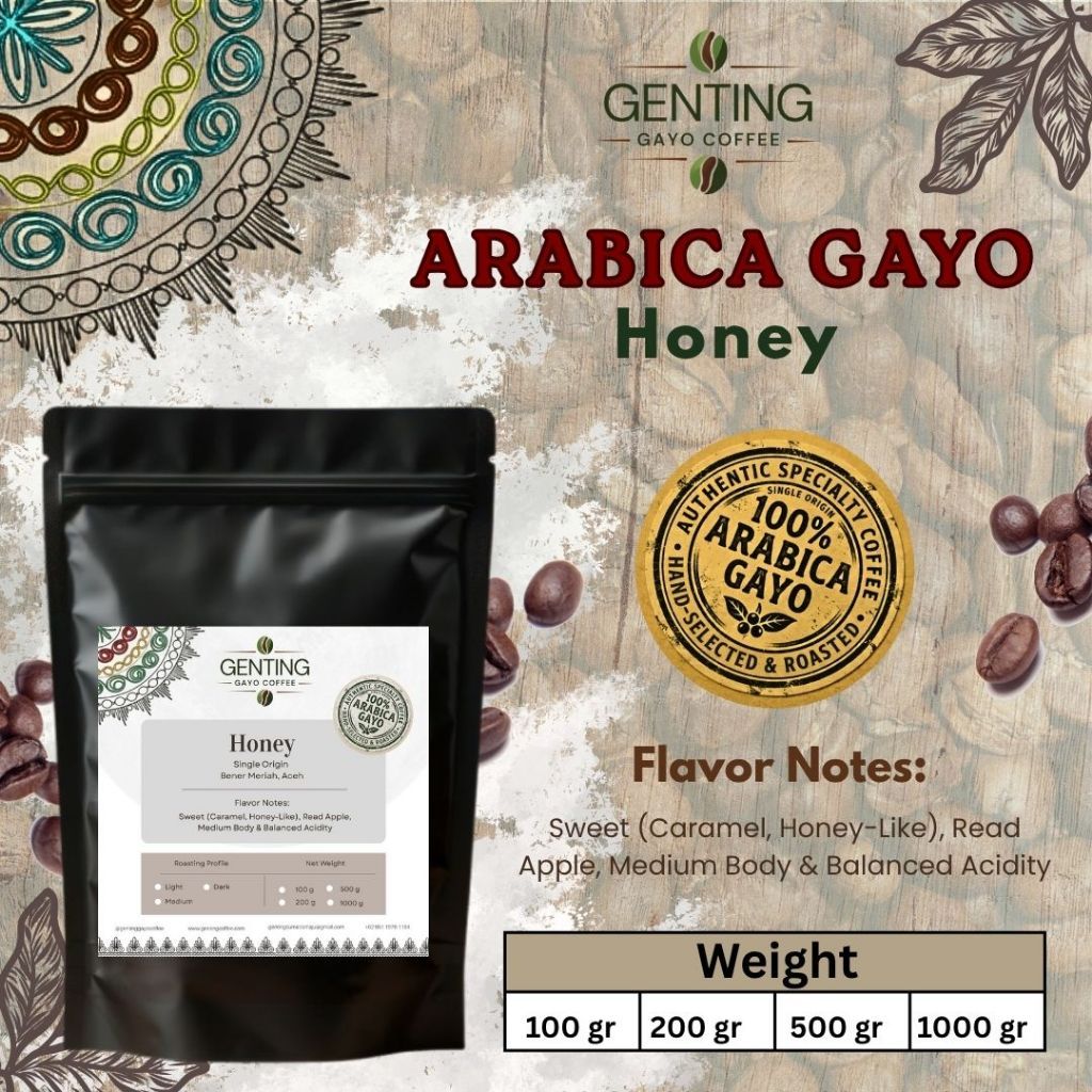 Kopi Arabika Gayo Honey