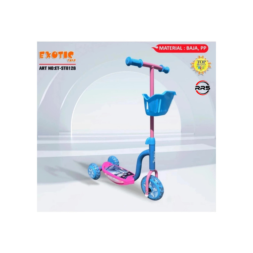 Scooter Anak EXOTIC ST-8128 Skuter Otoped roda 3
