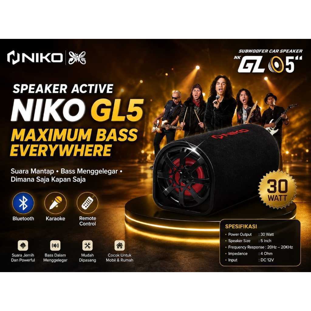 SPEAKER ACTIVE NIKO GL5