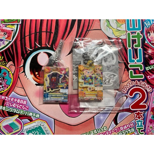 Aikatsu Keychain Official Premium Fairy Tale Zodiac Gashapon Gacha Jepang Premium Card Card Original