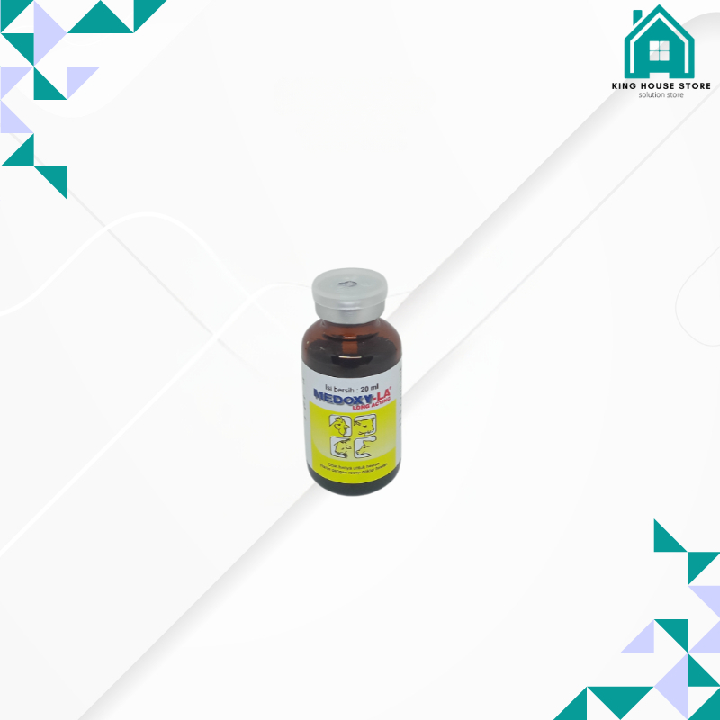 Medoxy LA 20ml Antibiotik Anjing Kucing Kambing Sapi