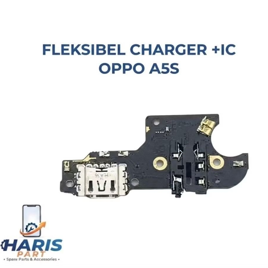 FLEKSIBEL CHARGER + IC OPPO A5S / PAPAN CHARGER CC+MIC PLUS IC