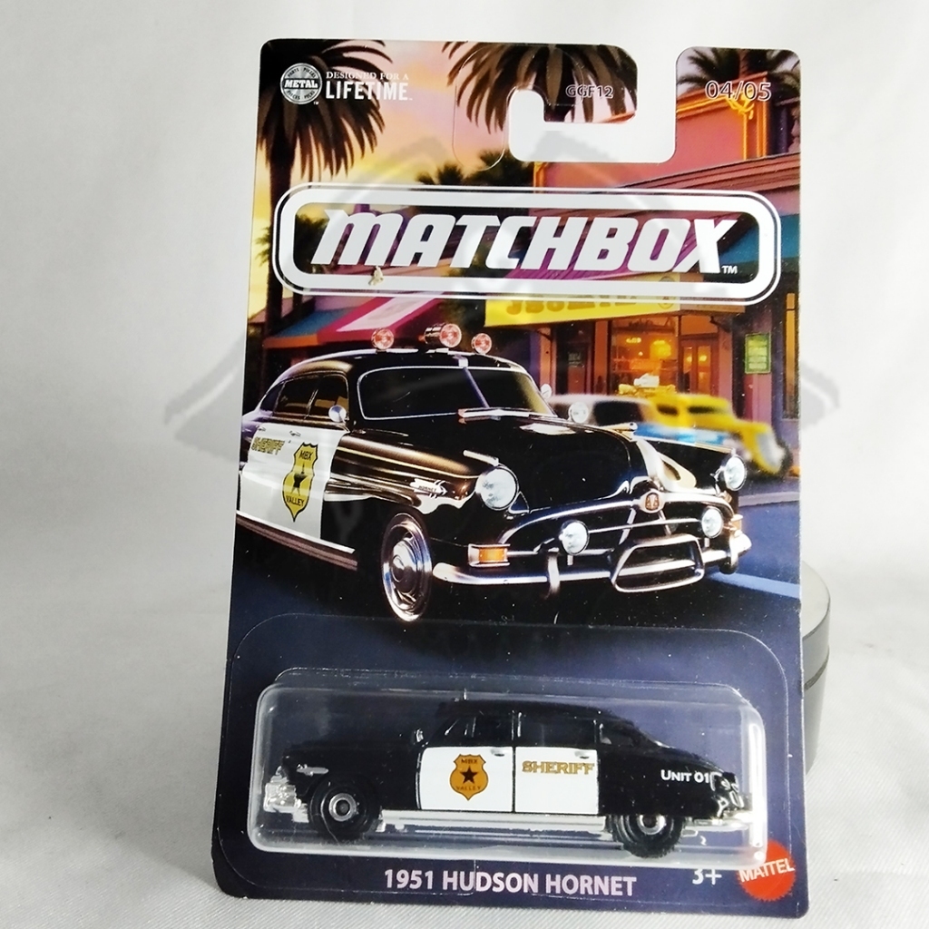 DIECAST MATCHBOX REAL CARS 1951 HUDSON HORNET, DIECAST HUDSON HORNET