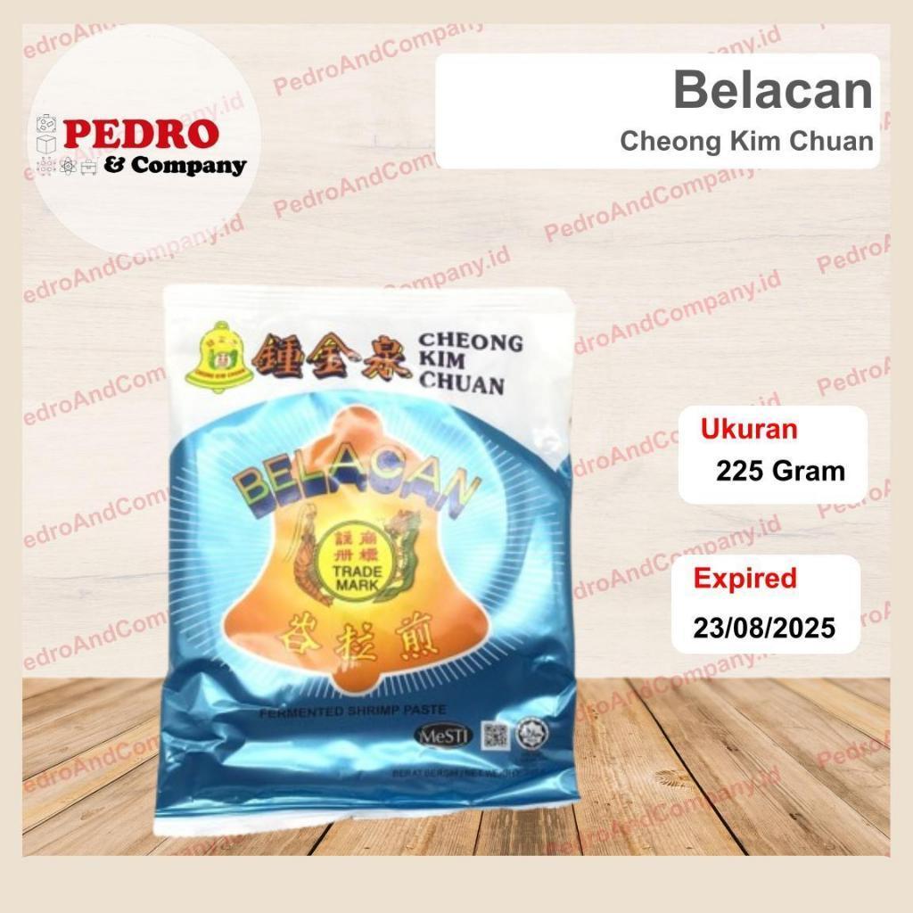 Cheong Kim Chuan BELACAN fermented Shrimp Paste 225 gram terasi malaysia