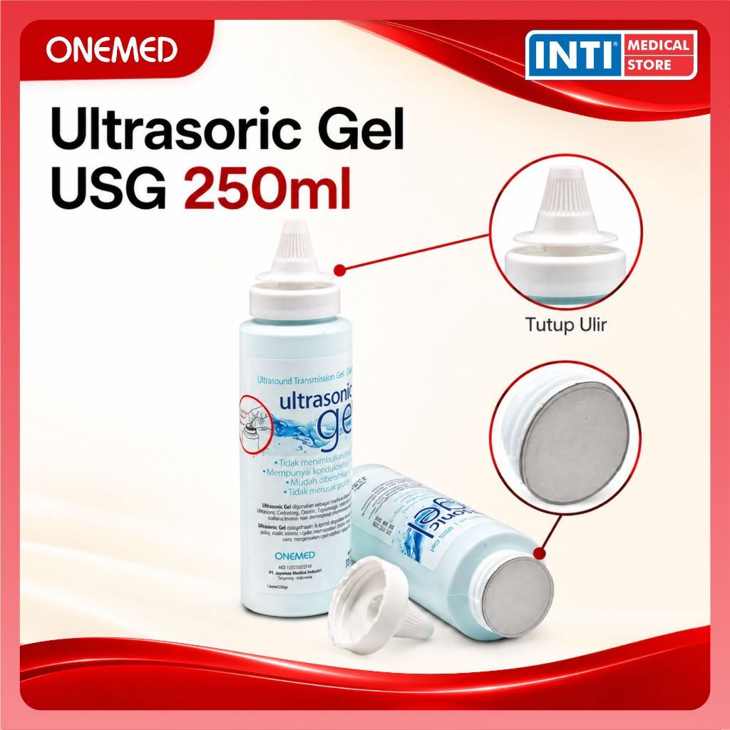 ONEMED Ultrasonic Gel USG 250ml - Alat Medis - Gel USG