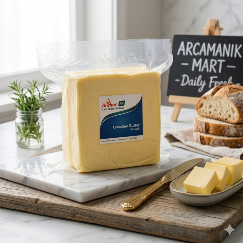 unsalted butter anchor repack 1kg / UNSALTED BUTTER ANCHOR REPACK 1KG