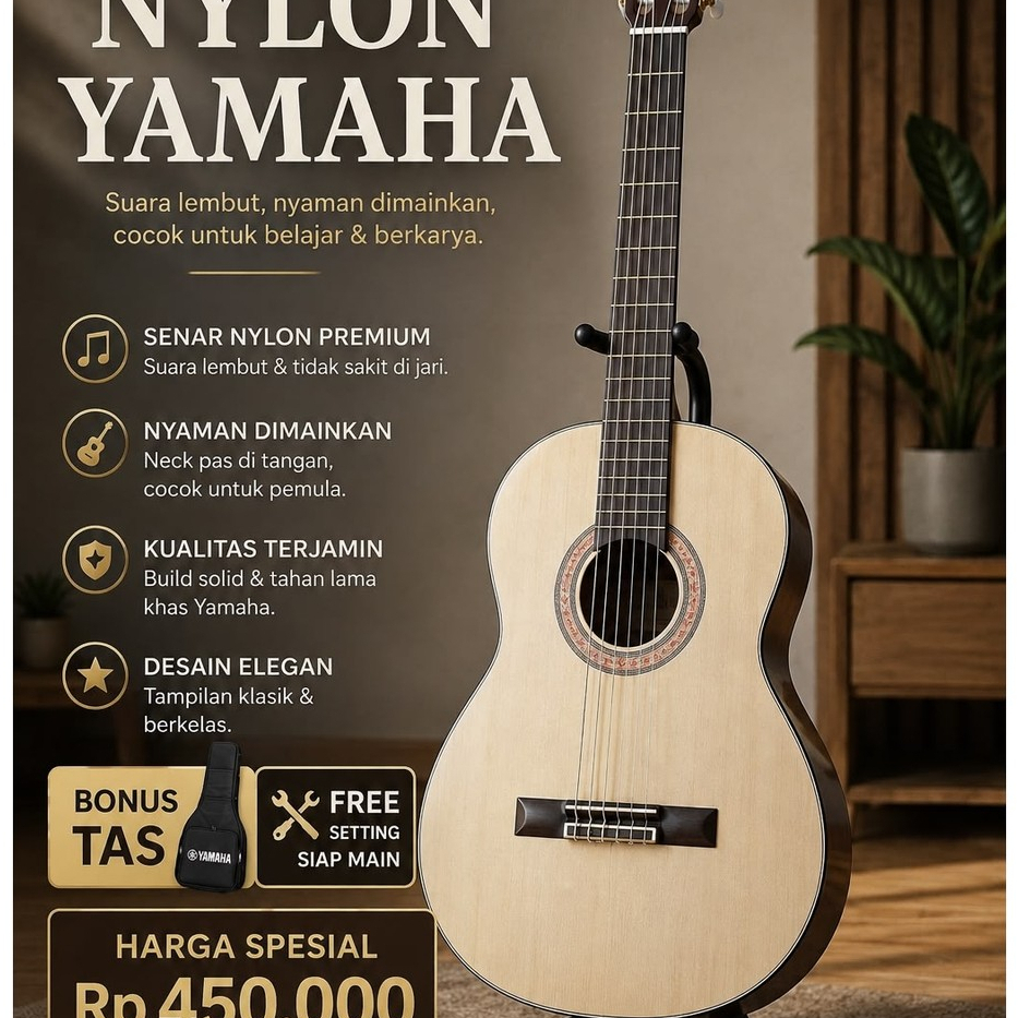 GITAR CLASSIC MODEL YAMAHA C-310 |MESA MUSIC |