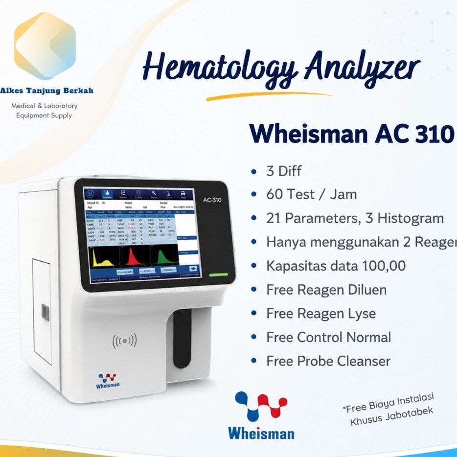 Hematology analyzer Wheisman AC 310