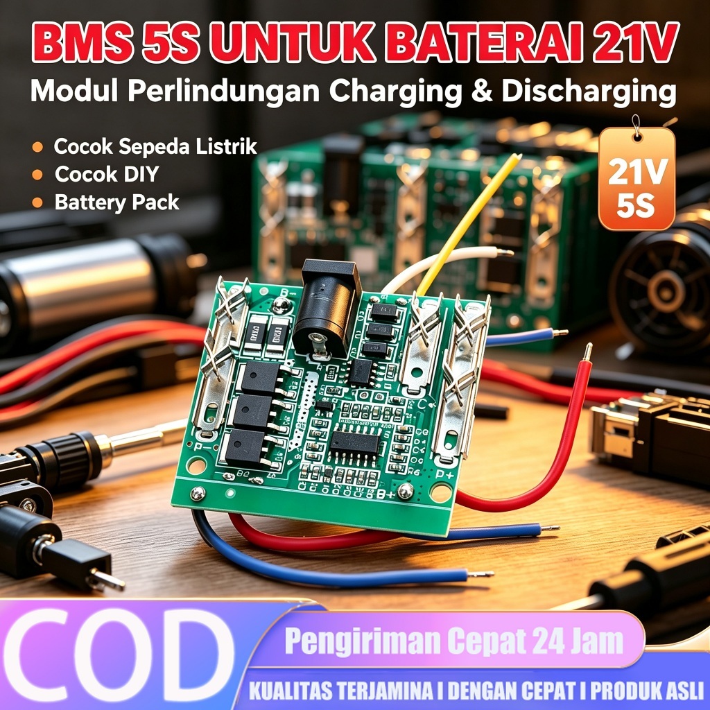 Bms Modul Baterai 5s 18v 20v 21v 48v 88v 99v Bms Baterai Cordless Lxt