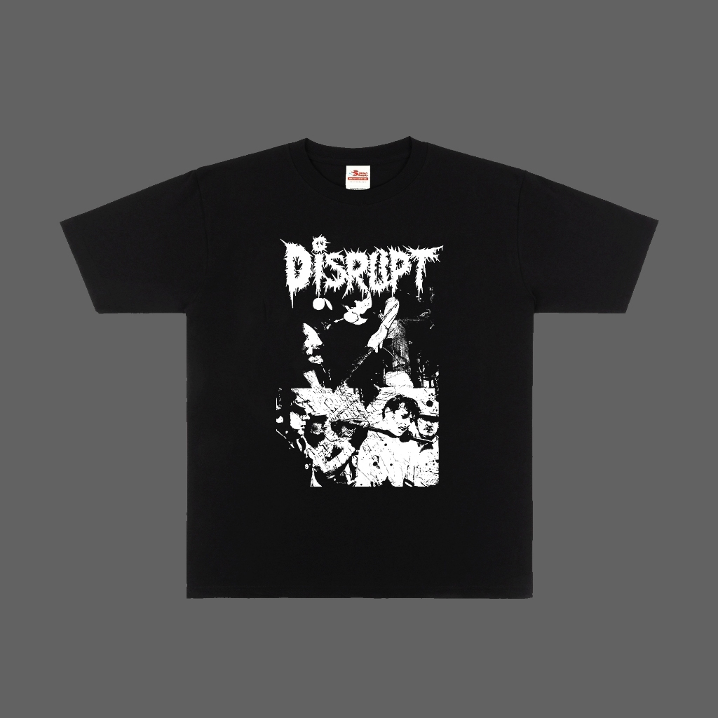 Kaos Band Disrupt Tshirt Band Merchandise