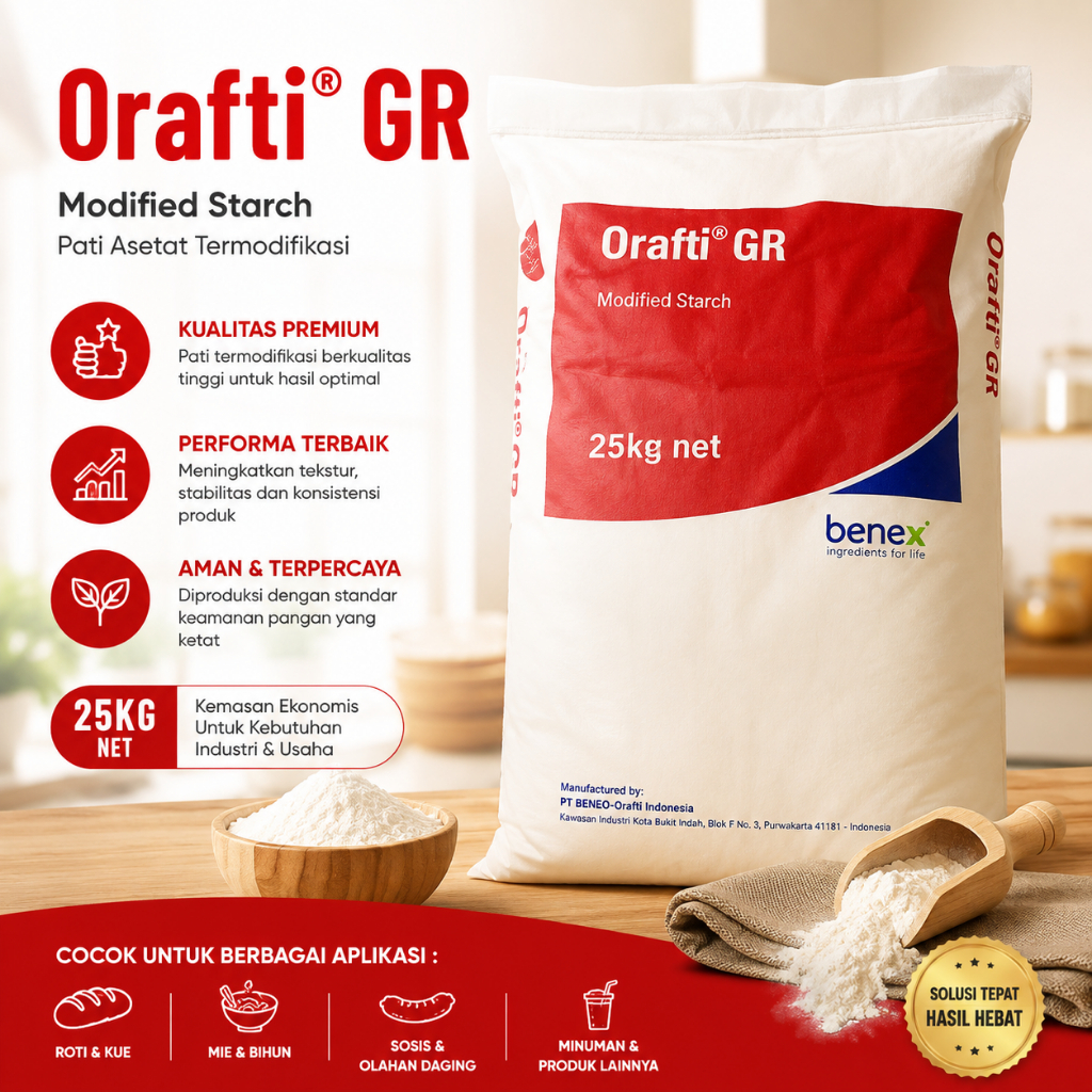 Inulin Powder Orafti 1 Sak / Tepung Powder Orafti Inulin 1 Sak 25 Kg ASLI