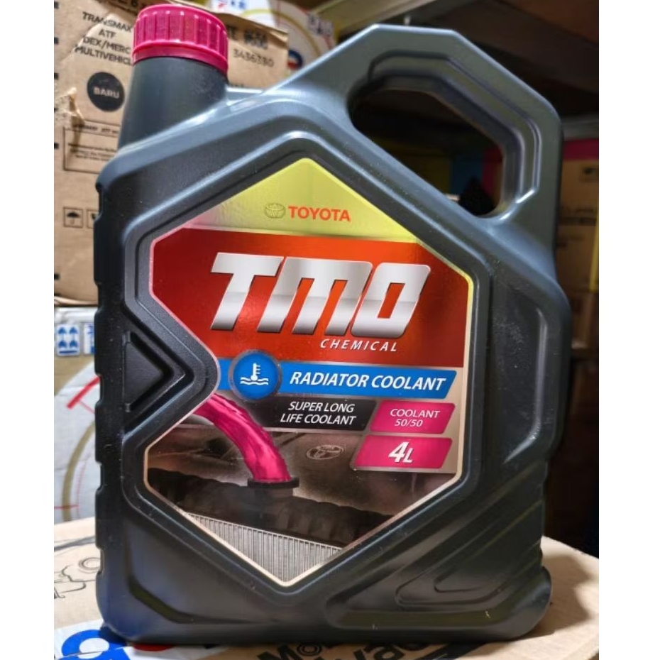 Air Radiator Coolant TMO 50/50 4Liter Cairan Pendingin Mobil Motor Super Long Life Toyota
