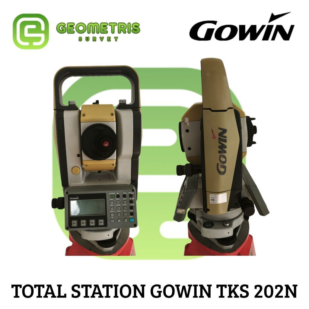 Total Station Gowin TKS 202N Bekas Lengkap Sudah Laser