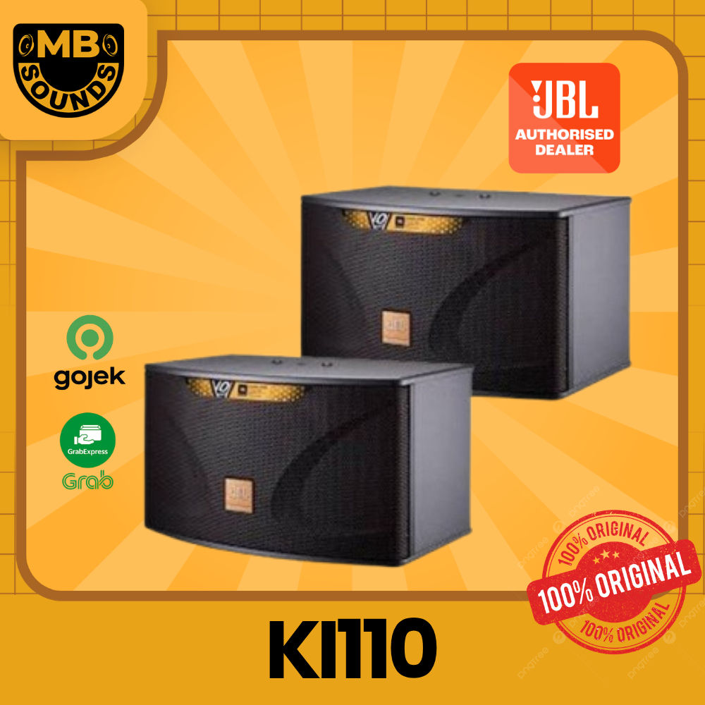 JBL KI 110 / KI-110 / KI110 10" 10inch 3-Way Full Range Karaoke Pasif Loudspeaker System ORIGINAL