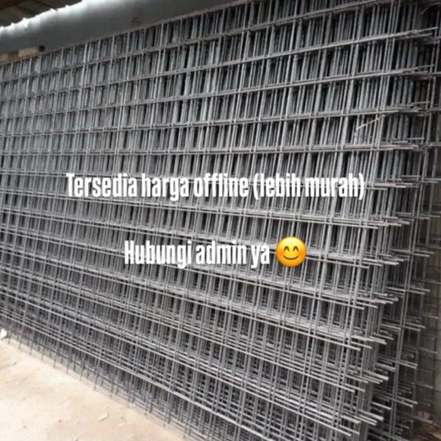 Wiremesh / Wermes M6 - M10 Lengkap Ukuran Full SNI