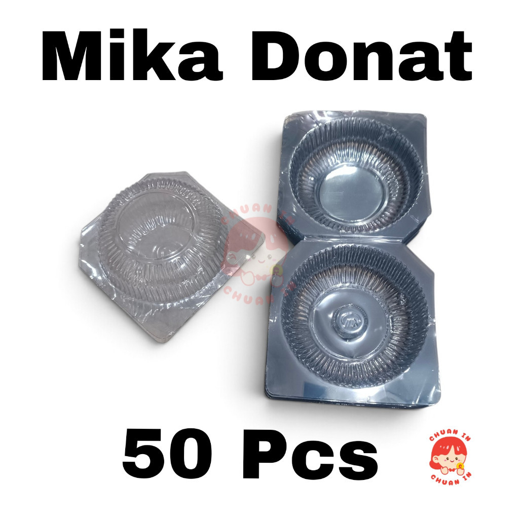 Mika Donat Satuan isi 50pcs / Mika Donat / Mika Martabak Mini / Mika Donut