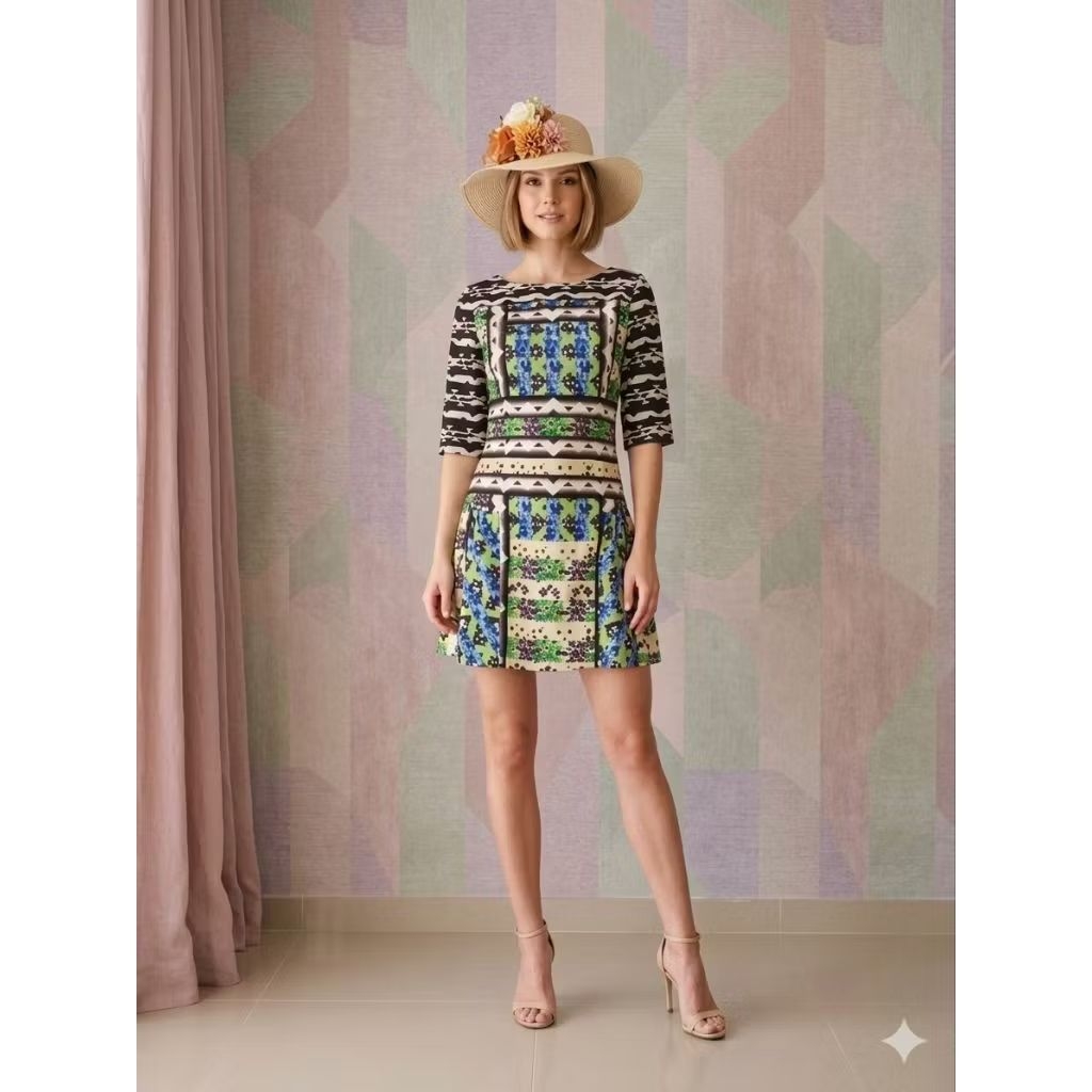 Dress print missoni