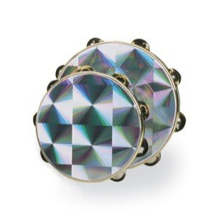 Remo TA 4208 45 Remo Tamborine 8-inch Priz Chrom Double