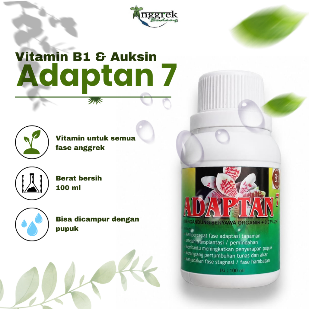 Vitamin B1 Adaptan 100ml untuk Anggrek