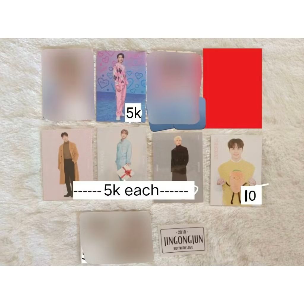 (BACA DESKRIPSI) tc pc trading card japan jp jepang photocard pob bene tc love 2023 selca happy endi