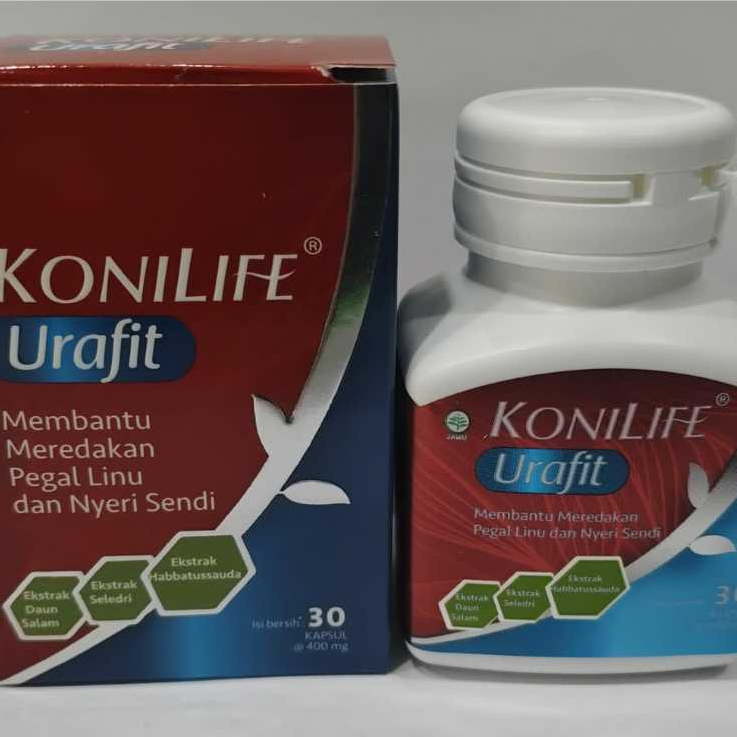 KONILIFE URAFIT 30S menurunkan kadar asam urat