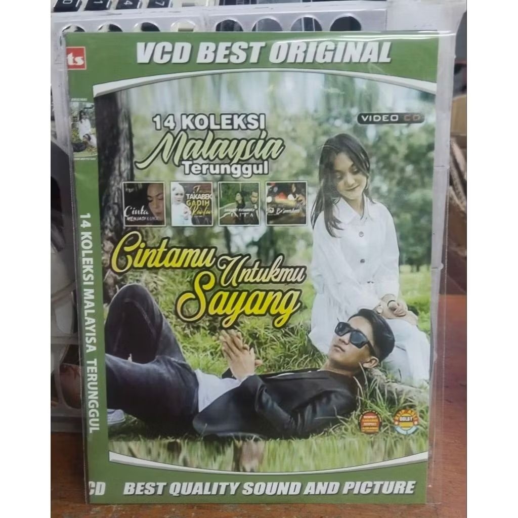 Kaset Vcd koleksi malaysia terunggul