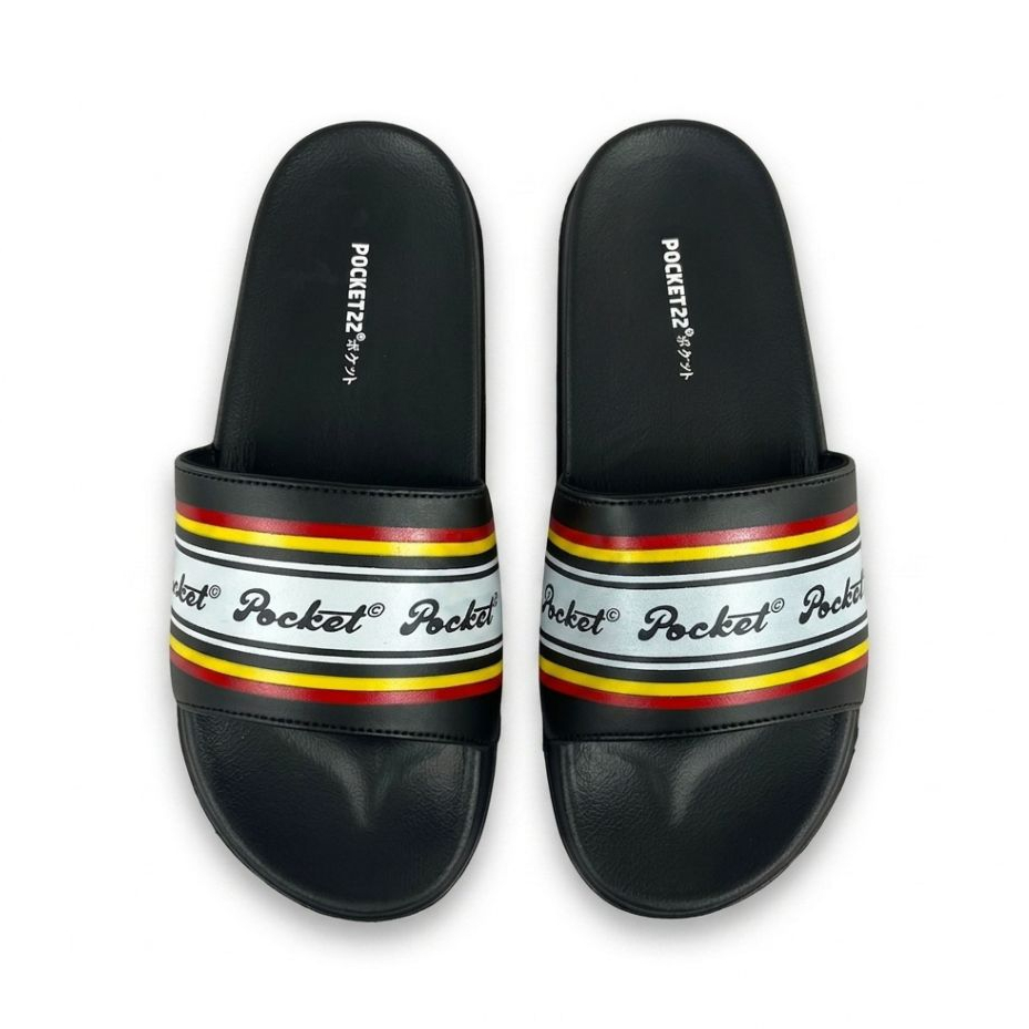 Pocket22 Sandal Slide Slip On Slipper Slop Pria Wanita 107 Gunther