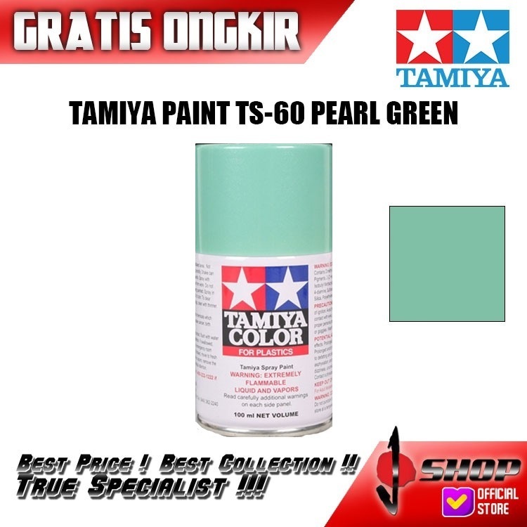 TAMIYA SPRAY TS-60 PEARLGREEN