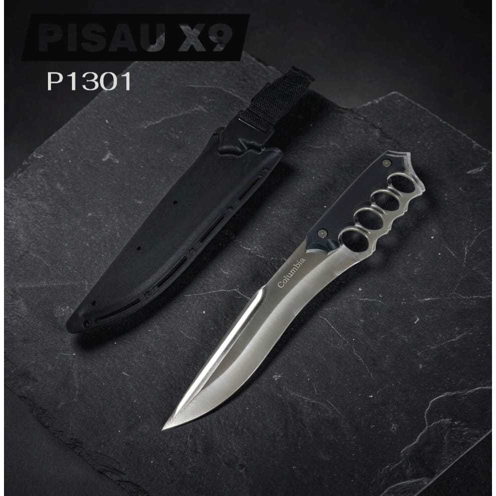 Pisau Tactical X9 Full Tang Fixed Blade Survival Camping Hunting Outdoor P1301