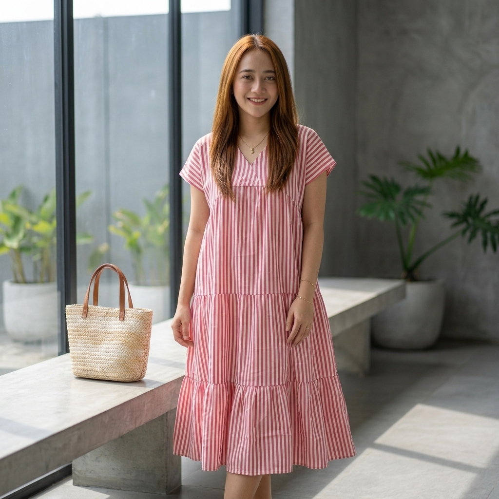 MASAYU Home Dress Rayon Viscose / Daster Kekinian Busui Friendly / Homey Dress Masayu