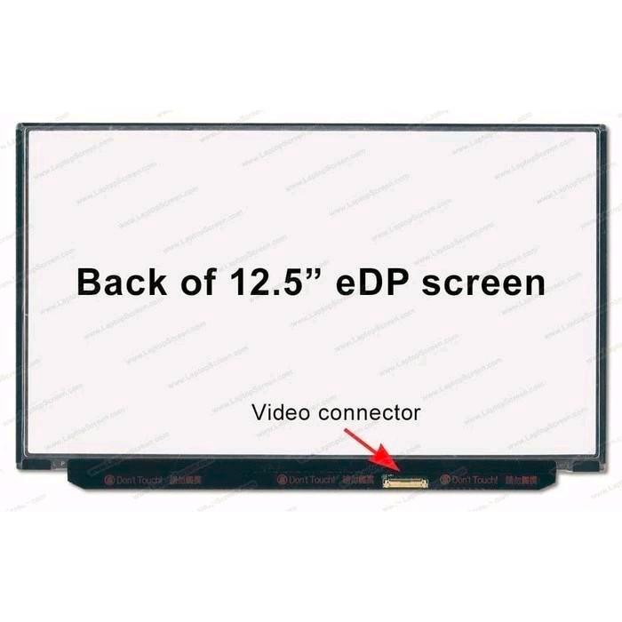 LCD LED Lennovo ThinkPad X240 X230 X250 K2450 12.5 SLIM 30PIN HD Laptop Layar Monitor
