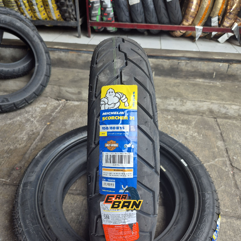 BAN LUAR MICHELIN SCORCHER 31 150 80 RING 16 TUBELESS