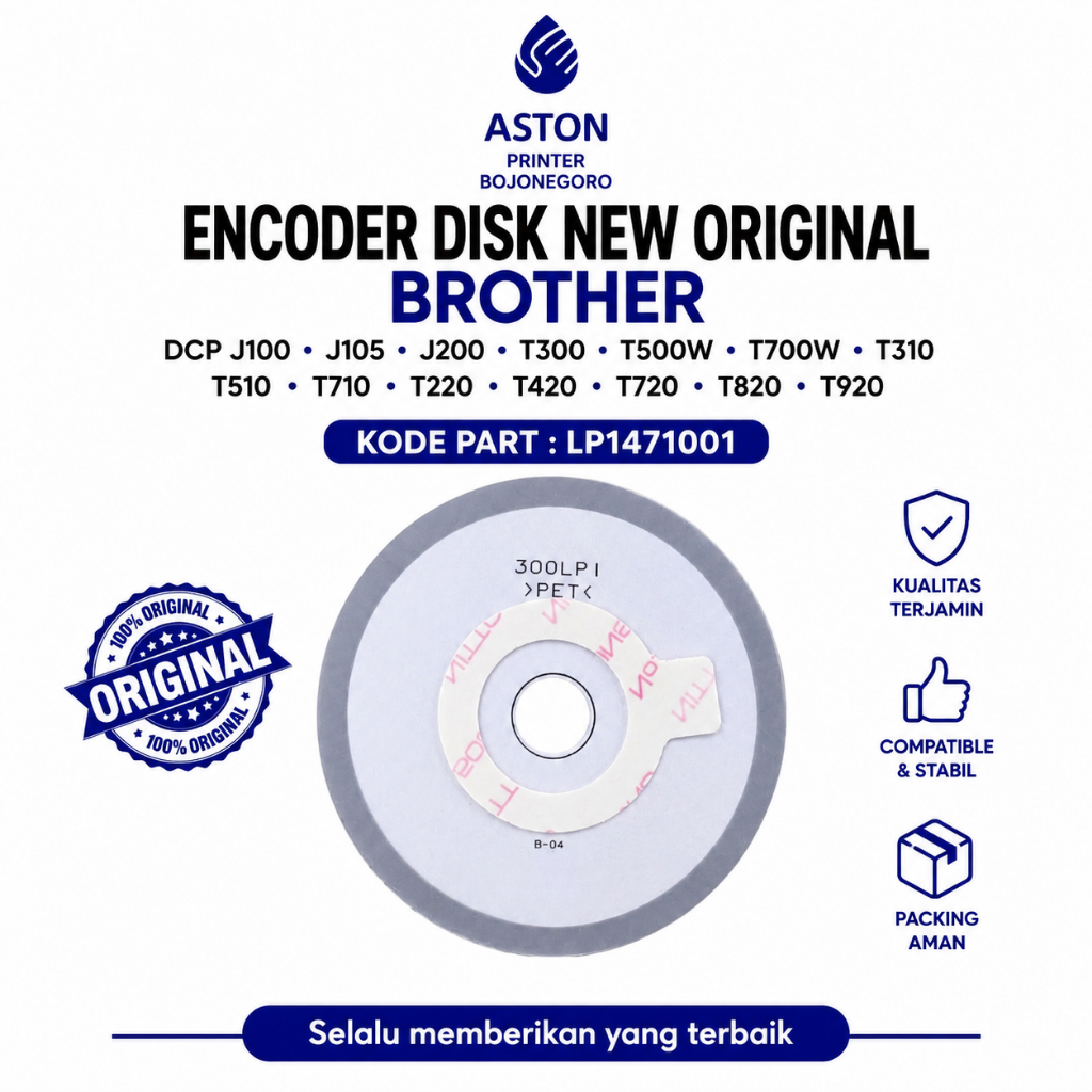 Encoder disk new original brother DCP J100 J105 J200 T300 T500W T700W T310 T510 T710 T220 T420 T720 